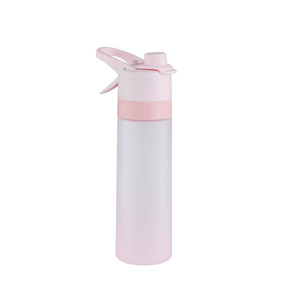 Spray Water Bottle For Girls Outdoor Sport Fitness Water Cup Large Capacity Spray Bottle Drinkware Travel Bottles Kitchen Gadgets - iztia