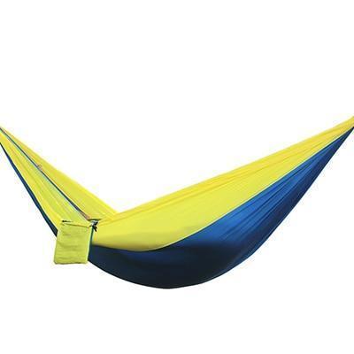 Backpacking Hammock - Portable Nylon Parachute Outdoor Double Hammock - iztia