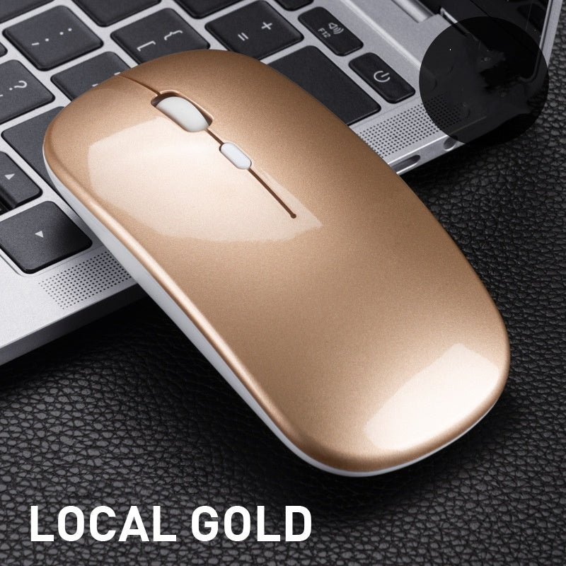 Factory direct business thin wireless mouse + mobile U disk + pen three pieces of office gift custom-made LOGO - iztia