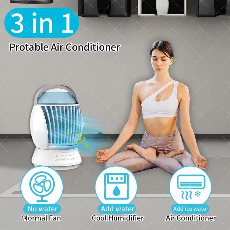 Fog Fan Desktop Student Office Air Cooler - iztia