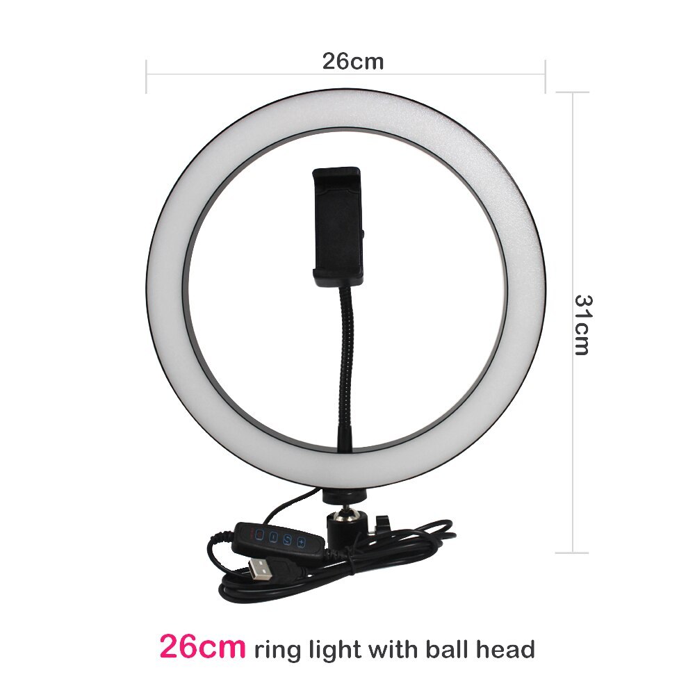 Compatible with Apple, Tripod Fill Light Live Bracket Beauty Light Set Ring Light - iztia