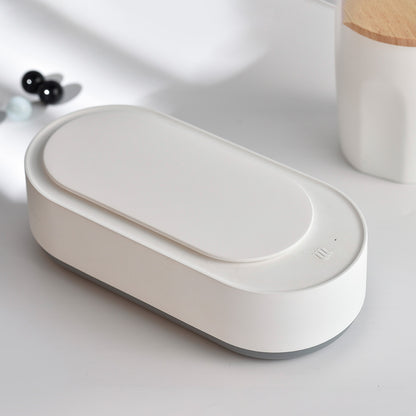 Clean Ultrasonic Cleaner Portable 45000Hz High-Frequency Vibration Cleaning Machine Jewelry Glasses Watch Cleaning - iztia