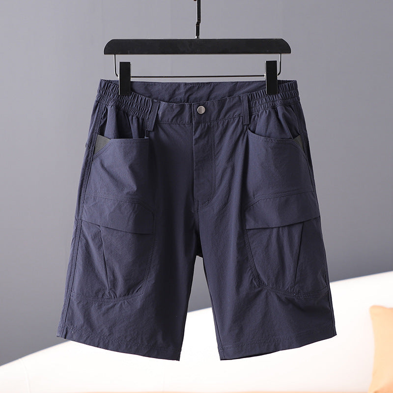 Shorts with Large Pockets for Men's Casual Summer Wear - iztia