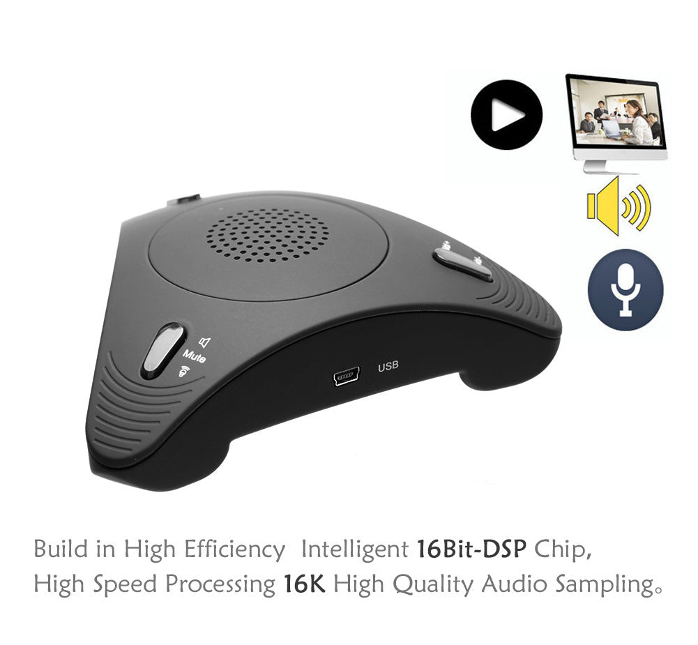 Video Conference Omnidirectional Microphoneconference Microphone Echo Canceller USB Free Drive - iztia