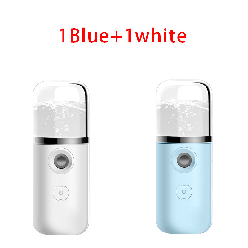 Household Handheld Face Care Beauty Spray Device Usb Nano Steaming Face Device Charging Humidifier - iztia