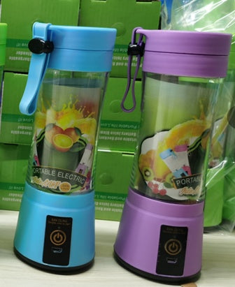 Portable Blender With USB Rechargeable Mini Kitchen Fruit Juice Mixer Home Simple Portable Electric Mini Juicer - iztia