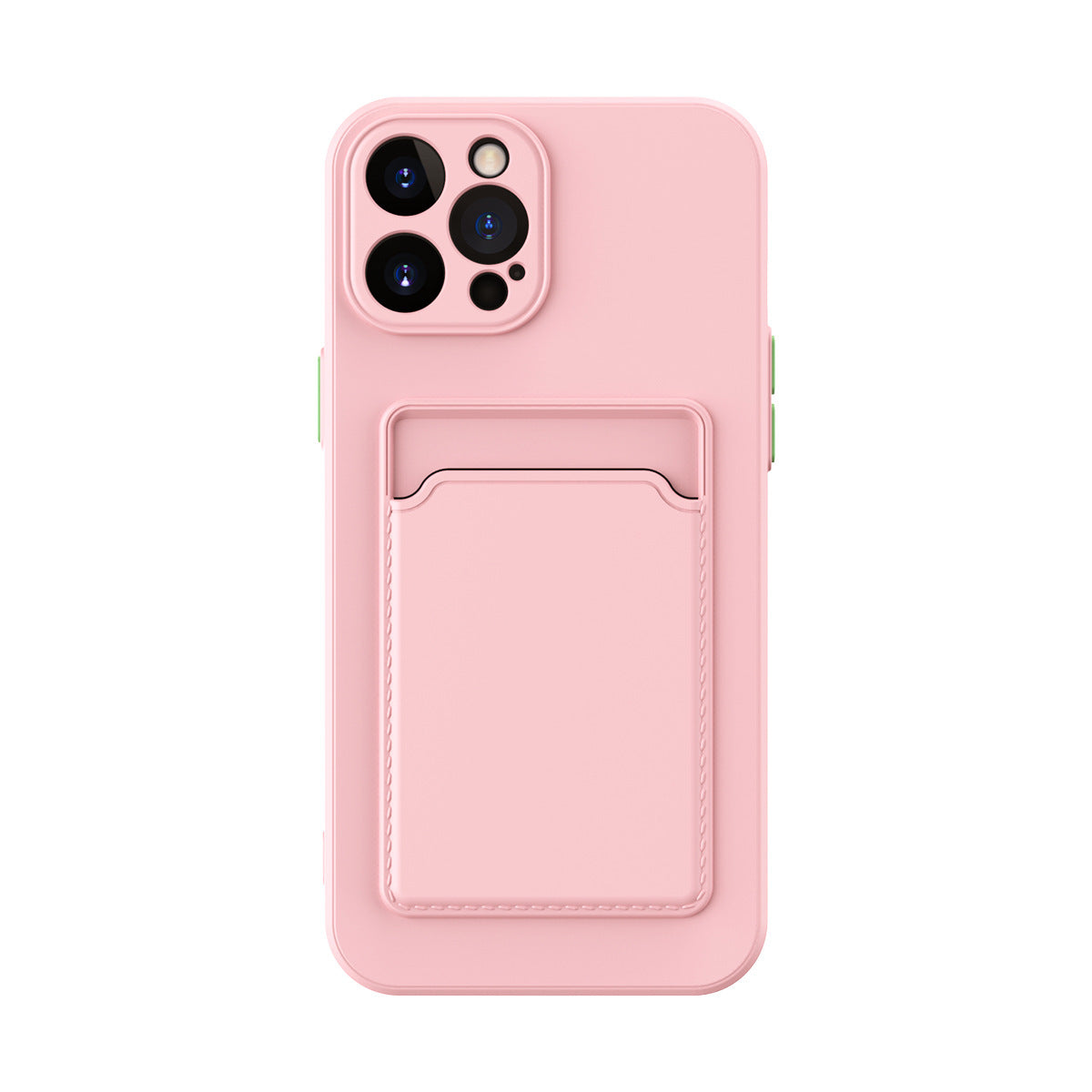 Simple Pure Color Liquid Silicone Phone Case - iztia