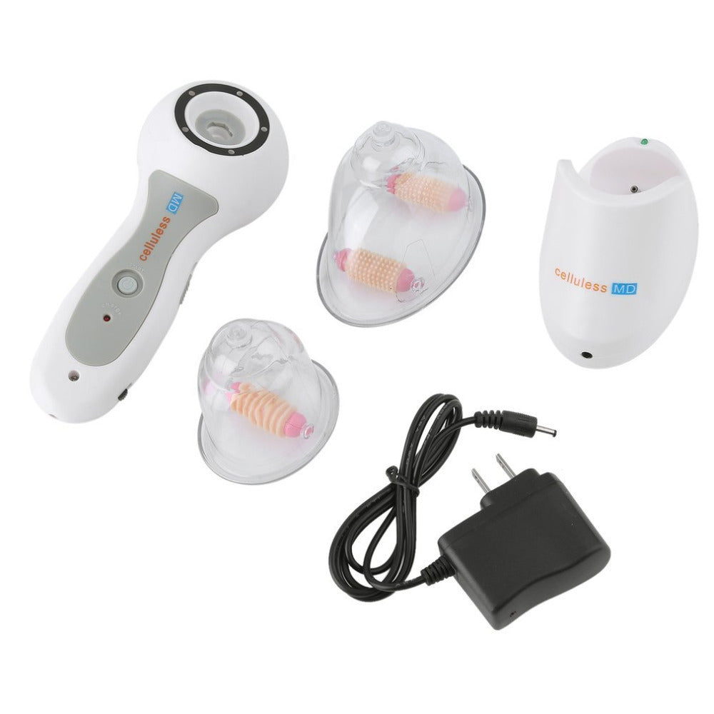 Portable Body Massage Vacuum Cans Anti Cellulite Massager Device Therapy Loss Weight Tool Chest Liposuction Electric Breast - iztia