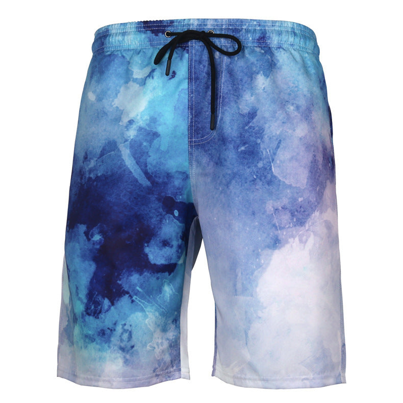 Men's Beach Pants Casual Shorts Octopus Amazon Plus Size Sweatpants - iztia