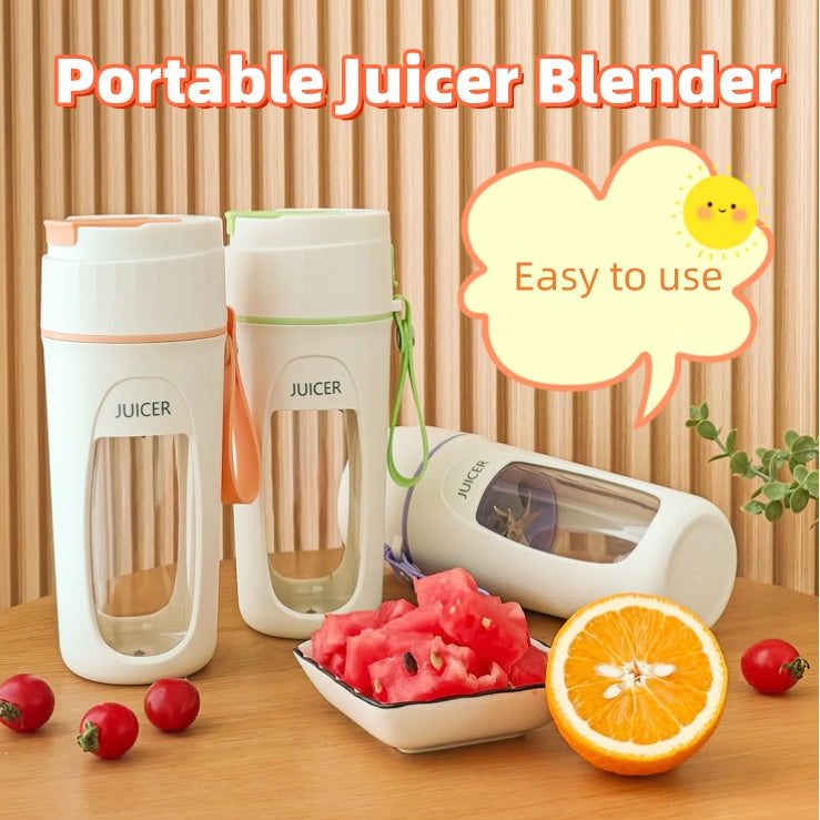 Portable Blender Electric USB Charging Outdoor Automatic Juicer Cup Juice Maker Kitchen Supplies - iztia