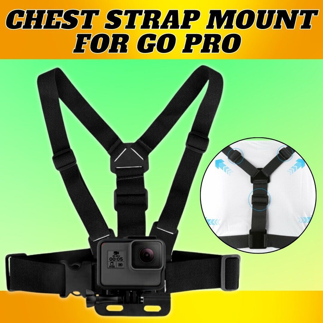 Chest Strap Mount Accessories Adjustable Phone Holder For GoPro Hero 9 8 - iztia