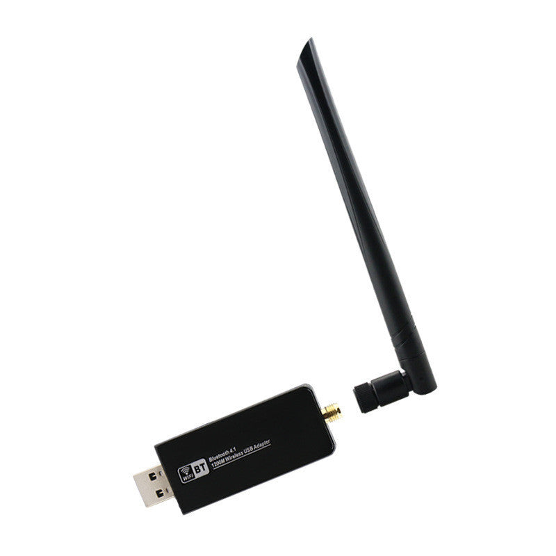 High-Speed Wireless Bluetooth Network Card USB 3.0 - W97L-5DB: Bluetooth 4.1, WEP/WPA/WPA2 Security, Compatible with Windows, Linux, Android - iztia