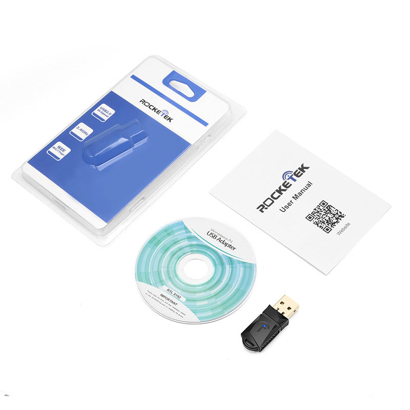 300 Mbps Wireless USB WiFi Adapter Portable Network Card - iztia