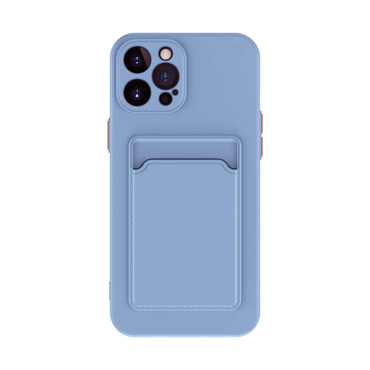 Simple Pure Color Liquid Silicone Phone Case - iztia