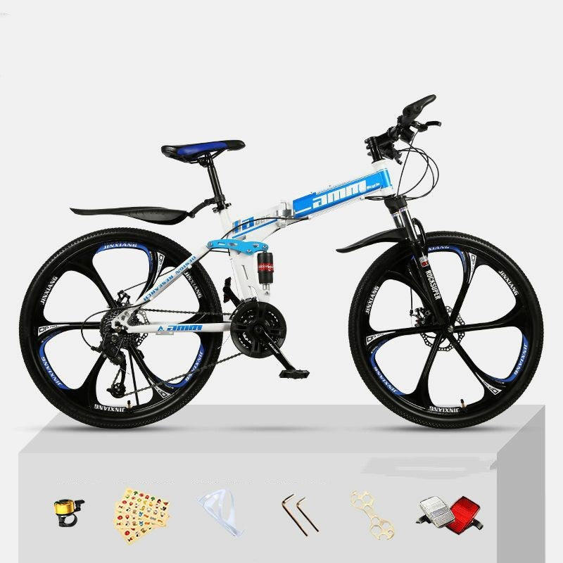 Dual Shock Absorbing Off-road Variable Speed Racing Male And Female Student Bikes - iztia