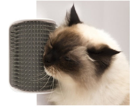 Cat Self-Grooming Brush Pet Wall Rubbing Device - iztia