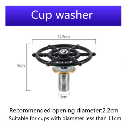 Stainless Steel Cup Washer With Embedded Automatic High-pressure Push Cup Washer - iztia