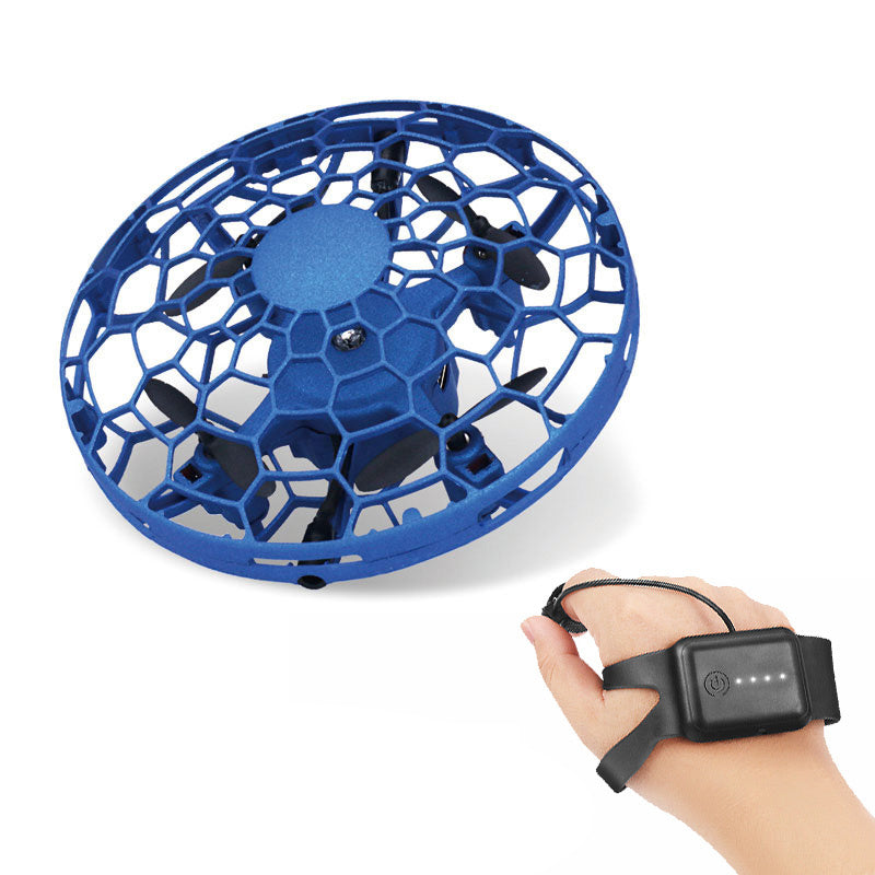 Flying Helicopter Mini Drone UFO RC Drone Infraed Induction - iztia