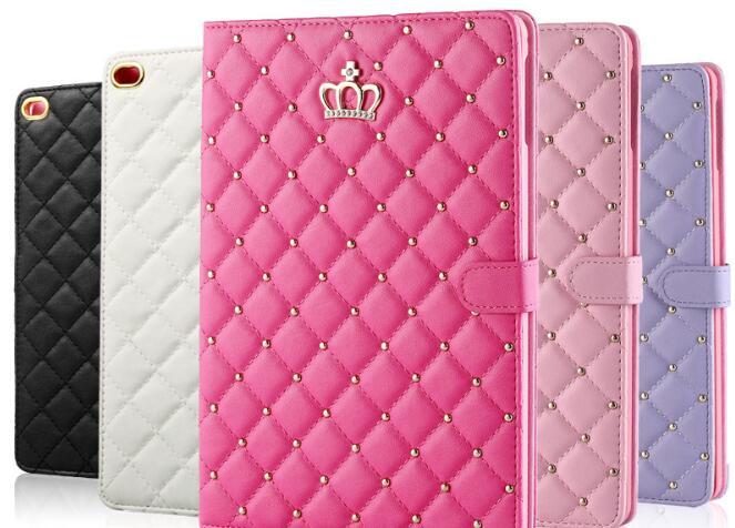 Compatible with Apple, Ipad Tablet Crown Case Cover - iztia