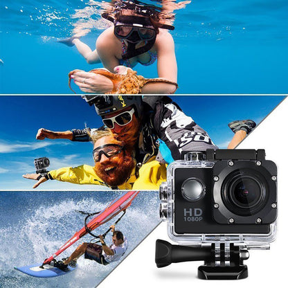 HD High-definition 1080P Action Sports Waterproof  DV Camera - iztia