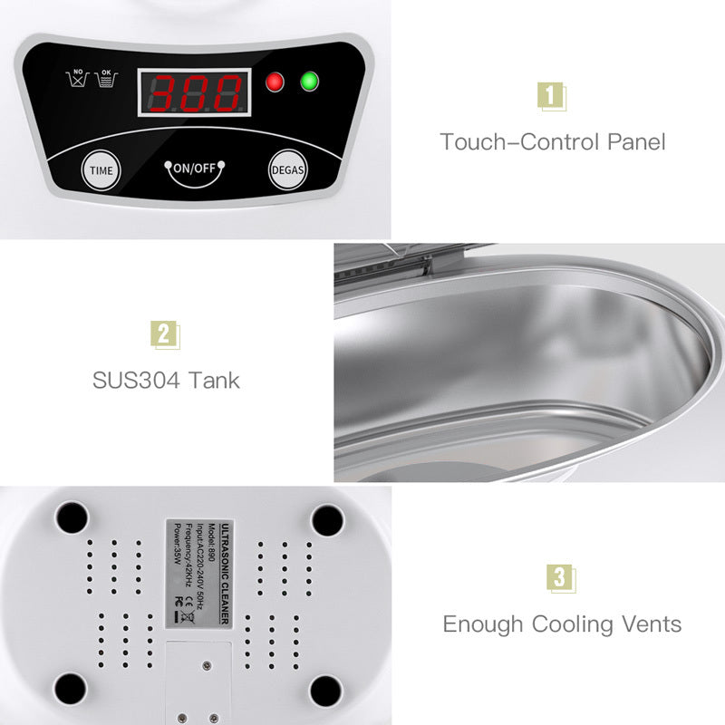 Ultrasonic cleaning machine for home - iztia