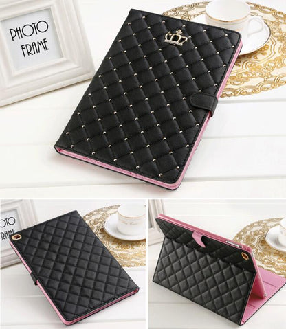 Compatible with Apple, Ipad Tablet Crown Case Cover - iztia