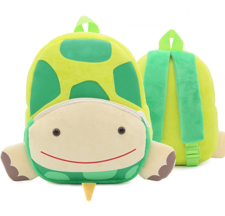 Cute Plush Backpacks Kindergarten Cartoon School Bags Children Animal Toys Bag - iztia