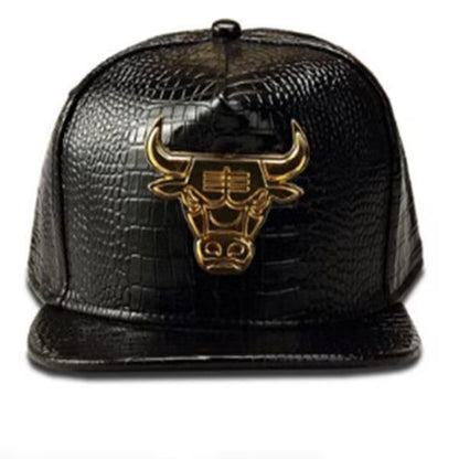 Men's PU Leather Hip-hop Baseball Cap - iztia