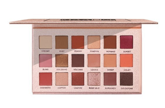 18 Colors Eyeshadow Makeup - iztia