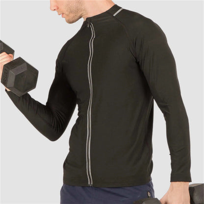 Men's Zip Vest Long Sleeve Short Sleeve - iztia