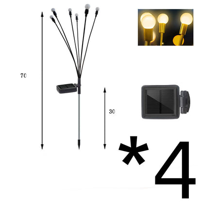 Simulation Firefly Solar Light Outdoor Garden Decoration Lawn Landscape Lamp Xmas Decor Solar LED Lights Outdoor Garden Lights - iztia