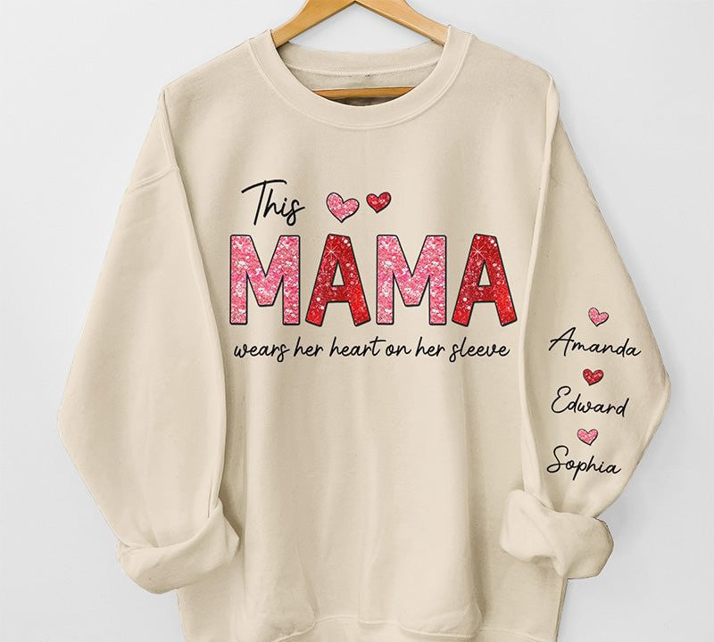 Fashion DIY Women's Mother's Day Sweater - iztia