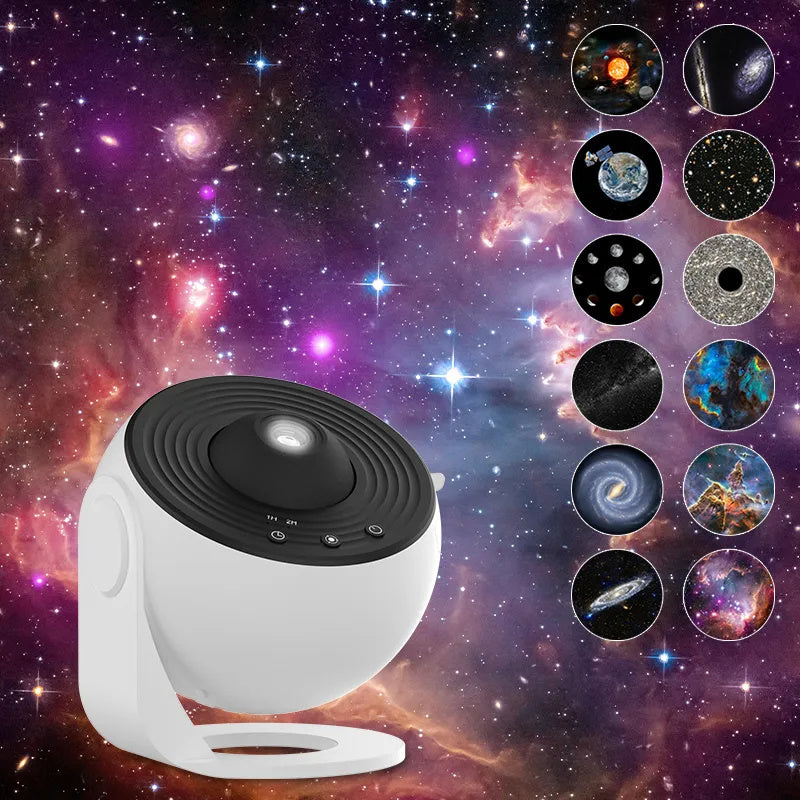 Night Light Galaxy Projector Starry Sky Projector 360 Rotate Planetarium Lamp For Kids Bedroom Valentines Day Gift Wedding Deco - iztia