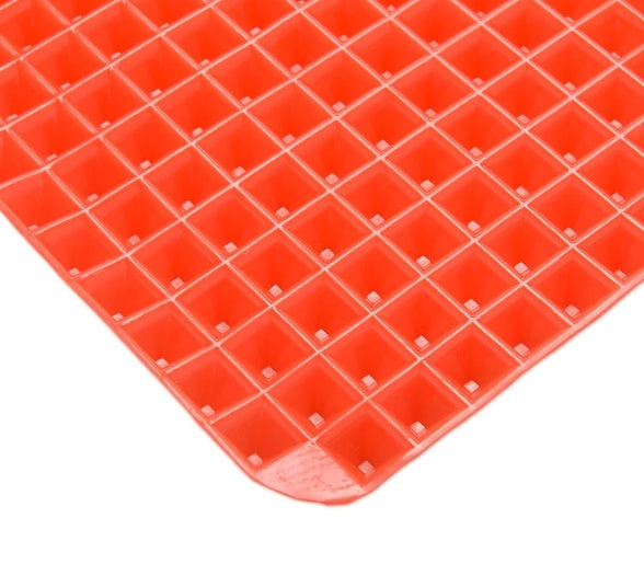 Non-Stick Silicone Pyramid Cooking Mat Baking Mat With Grid Versatile Oven BBQ Cooking Mat Heat-Resistant Mat Kitchen Tools Kitchen Gadgets - iztia