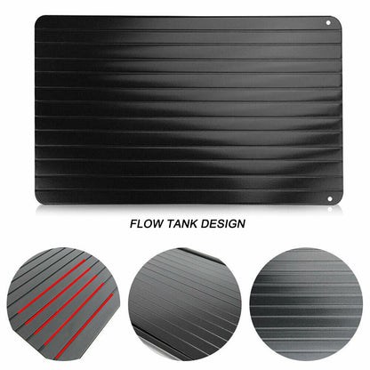 Fast Defrost Tray Fast Thaw Frozen Food Meat Fruit Quick Defrosting Plate Board Defrost Tray Thaw Master Kitchen Gadgets - iztia