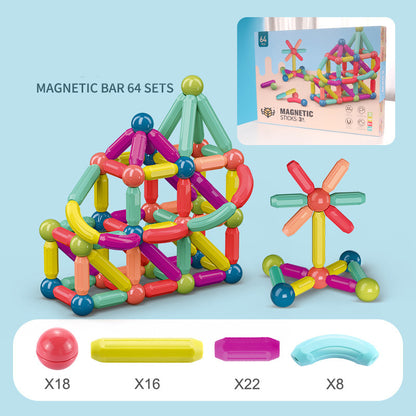 Baby Toys Magnetic Stick Building Blocks Game Magnets Children Set Kids Magnets For Children Magnetic Toy Bricks - iztia