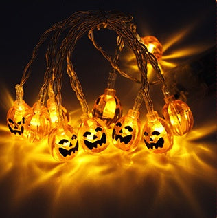 Halloween Decoration Pumpkin  Light  LED String Lights Lantern - iztia