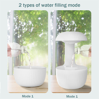 Anti-gravity Air Humidifier Mute Countercurrent Humidifier Levitating Water Drops Cool Mist Maker Fogger Relieve Fatigue - iztia