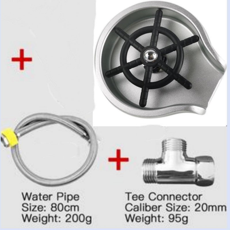 Stainless Steel Cup Washer With Embedded Automatic High-pressure Push Cup Washer - iztia