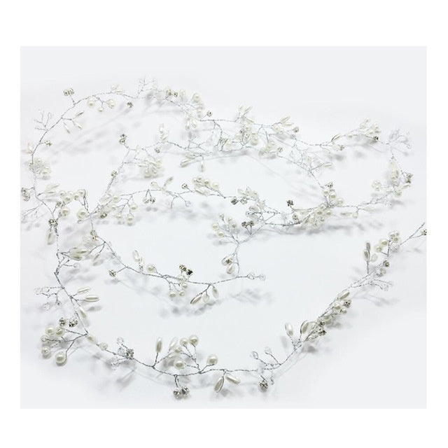 Wedding Hair Accessories Crystal Pearl Hair Accessories - iztia