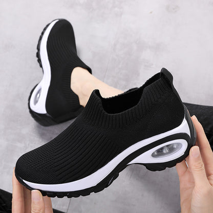 Sneakers Women Air Cushion Mesh Breathable Running Sports Shoes - iztia