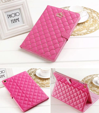 Compatible with Apple, Ipad Tablet Crown Case Cover - iztia