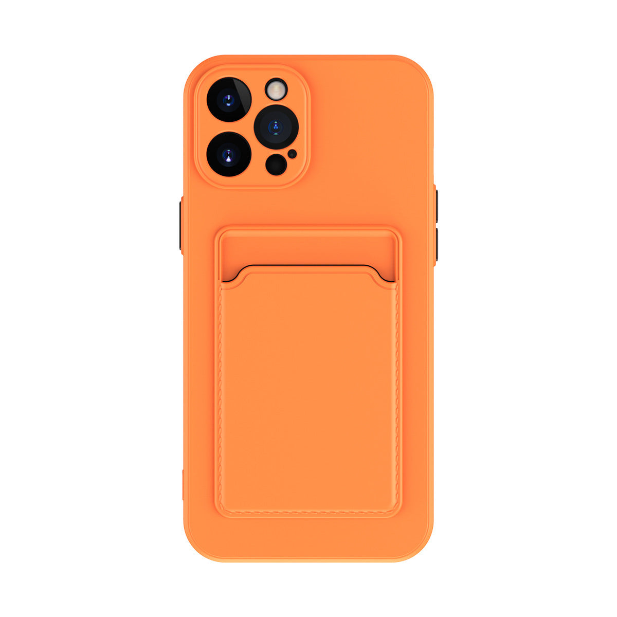 Simple Pure Color Liquid Silicone Phone Case - iztia