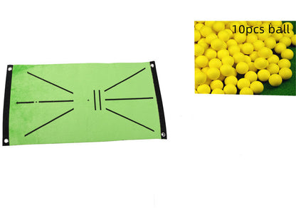 Golf Swing Hitting Mat Family Indoor Mat Thickening Practice Mat - iztia