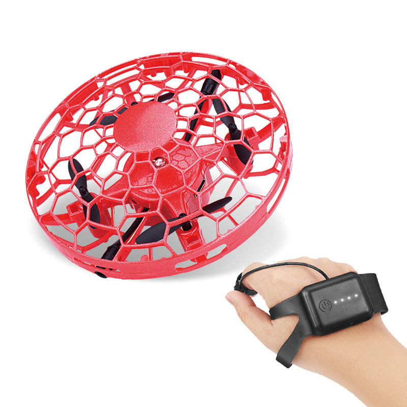 Flying Helicopter Mini Drone UFO RC Drone Infraed Induction - iztia