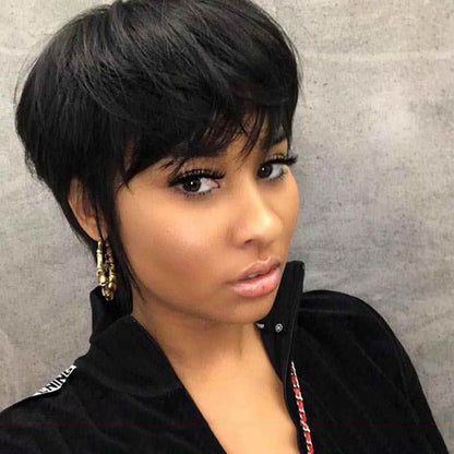 European Beauty Black Fashion Bob Head - iztia