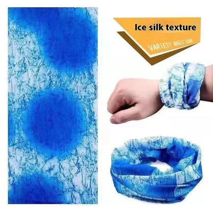 Men's Ice Towel Riding Ice Silk Bandana - iztia