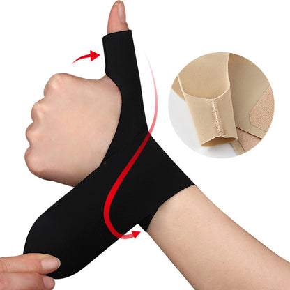 Tendon Sheath Hand Mother Hand Wrist Protector Breathable Adjustable Thumb Fixed Support - iztia