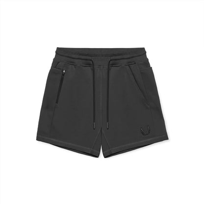 Sports And Fitness Training Cotton Embroidered Shorts - iztia