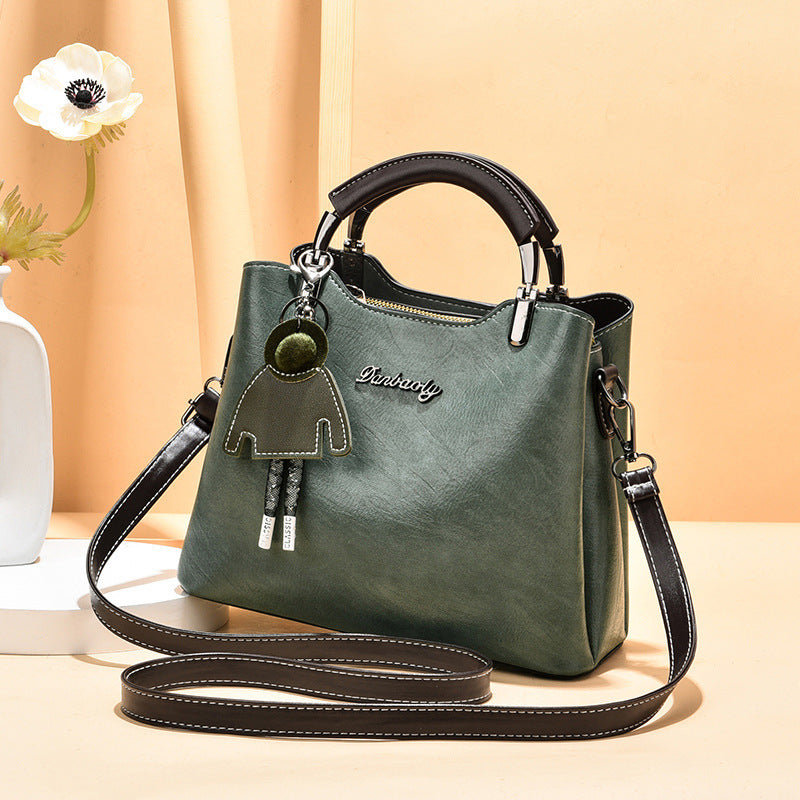 Simple Retro Small Handbag Women - iztia